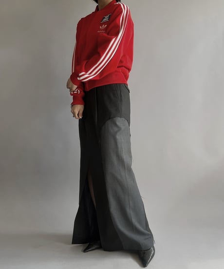 【USED】80s adidas Jersey Top Just Jeans /240224-009