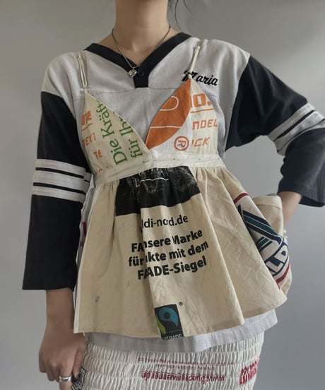 【RE;CIRCLE】RE Eco-Friendly Bag Camisole Bustier / 230727-010