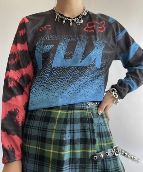 【USED】 FOX Patterned L/S Top /241006-040