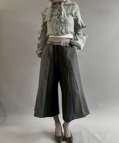 【RE;CIRCLE】 RE Mellow Mohair Knit Cardigan + Tie/ 251127-007