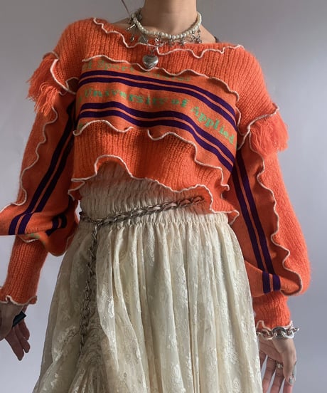 【RE;CIRCLE】 RE Mellow Knit Top /  241121-010