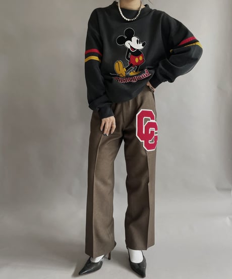【USED】 Disney Micky Sweat Shirt / 230128-015