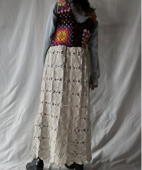 【RE;CIRCLE】 RE Ｇranny × Lace One-piece③/211110-003
