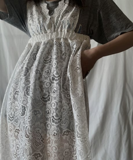 【RE;CIRCLE】 RE Lace N/S One-piece②/210611-026