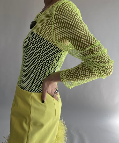 【USED】 SPRIT Mesh L/S Top /241019-009