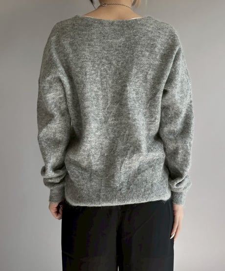 【USED】 V-Neck Knit Top / 260124-004