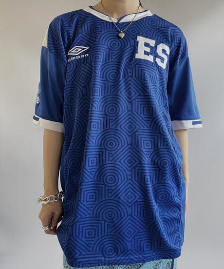 【USED】UMBRO S/S Soccer Shirt / 230819-005