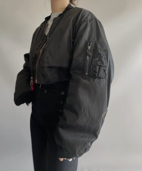 【RE;CIRCLE】 RE MA1×Soccer Muffler Short Jacket / 231109-007