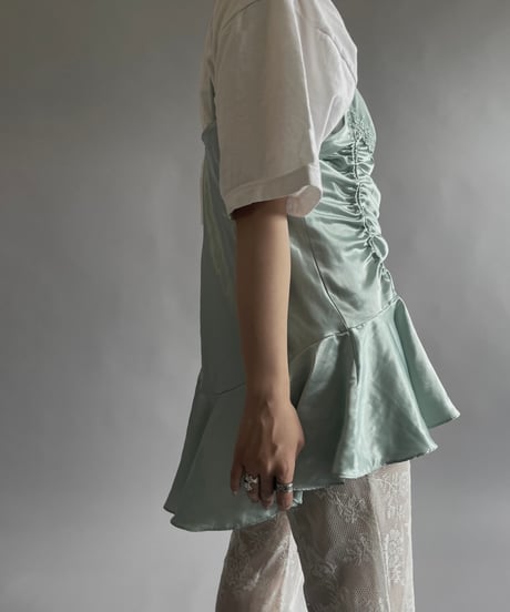 【RE;CIRCLE】 RE Slip Camisole Top /  240527-005