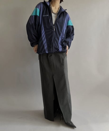 【USED】80s adidas Jersey Top /240224-008
