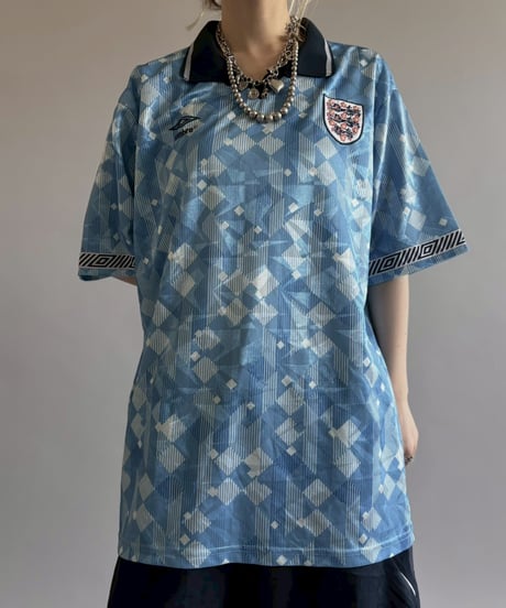 【USED】 90's UMBRO England Soccer Shirt / 260530-008