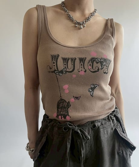 【USED】 Made in USA Juicy Country Tank Top / 250517-001