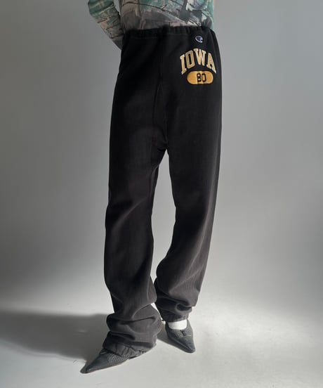 【USED】 Made in USA 80's Champion Reverse Weave Sweat Pants IOWA /250201-016