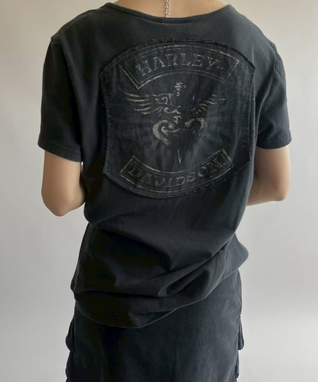 【USED】  Harley-Davidson Zip Design Top /250426-021