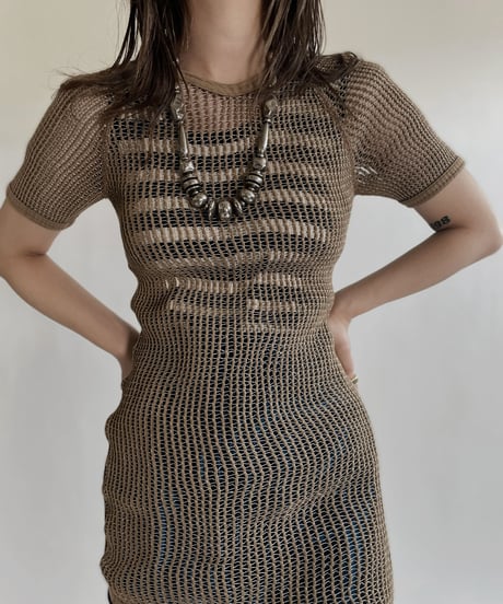 【USED】 Army Mesh Top   / 220514-030