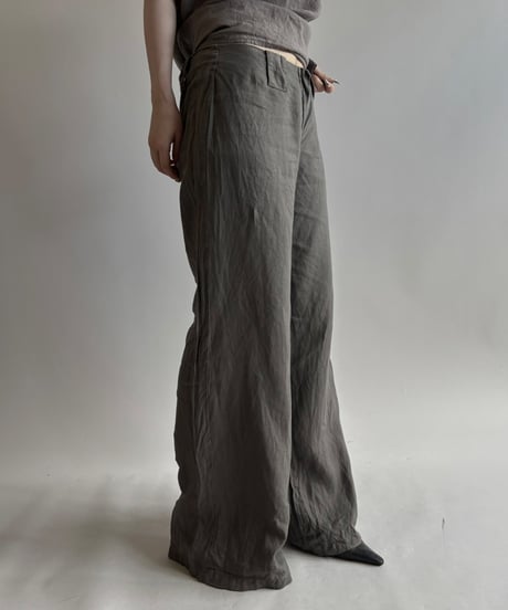【USED】orsay 100% LINEN Pants/250816-014