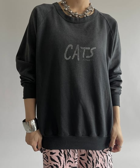【USED】 CATS L/S Sweat Top /240928-007