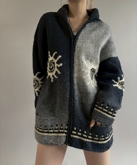 【USED】 Vintage Ecuador Knit/ 260104-004