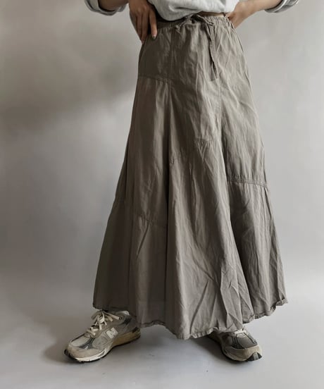 【USED】 Cotton Long Skirt / 220903-029