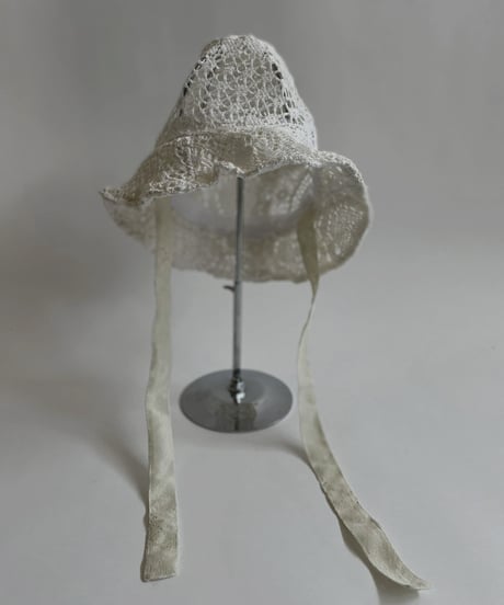 【RE;CIRCLE】 RE Crochet Lace Bucket Hat 2 / 220526-002