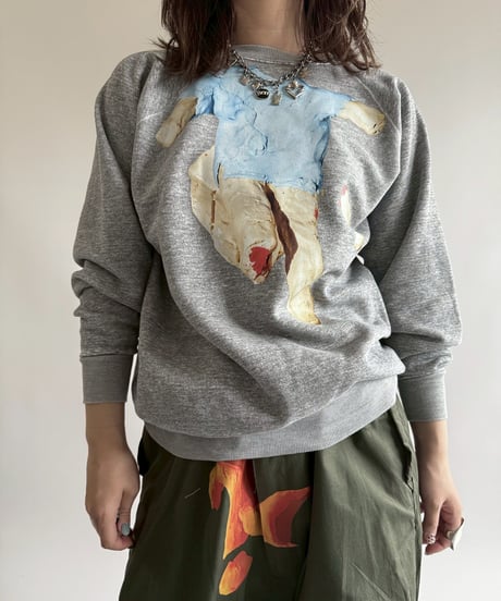 【USED】 END IS NEAR L/S Sweat Top /250329-004