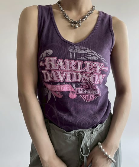 【USED】 Made in USA HARLEY-DAVIDSON Tank Top / 250524-014