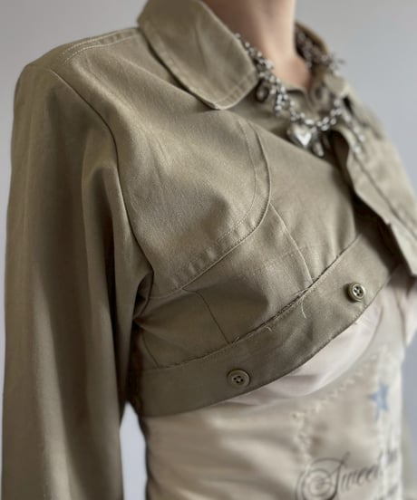 【Chinatsu Aoyama】 RE Makers Shirt Khaki / 260702-027
