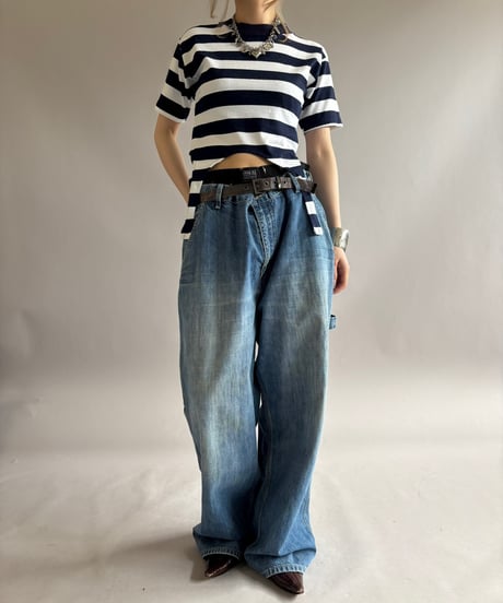 【RE;CIRCLE】 RE Mulch Boarder T-shirt Leotard / 260430-001
