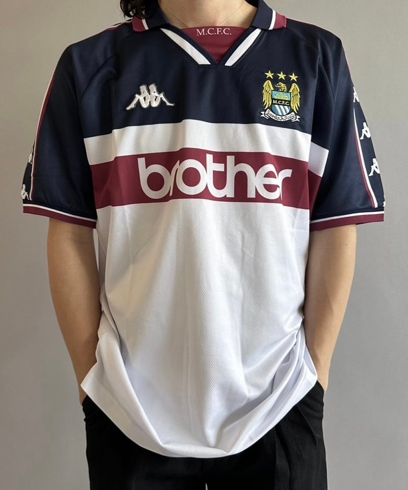USED】Kappa MANCHESTER CITY Soccer Shirt /2408