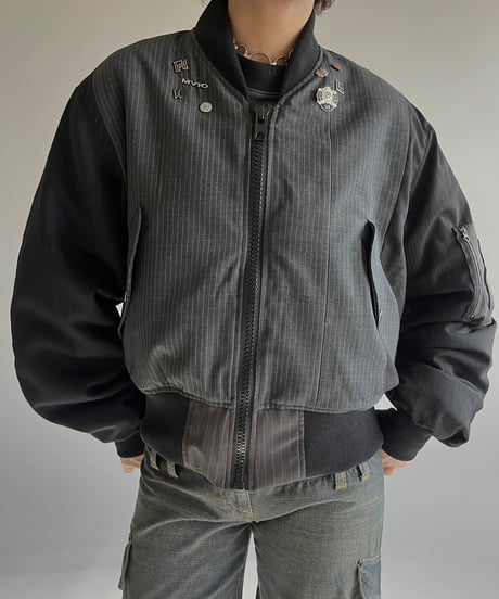 【RE;CIRCLE】 RE Suit Bomber Jacket / 250102-006