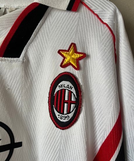 【USED 】Lotto AC MILAN Soccer Shirt /240603-014