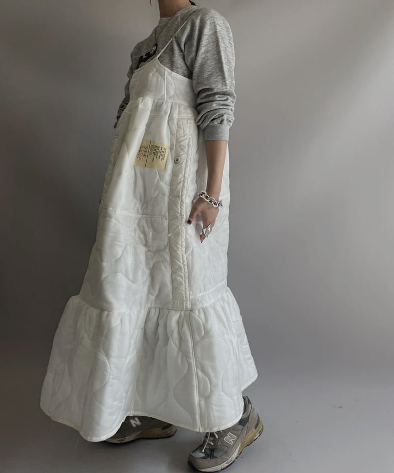 RE;CIRCLE】 RE Liner Camisole One-piece Long Wh