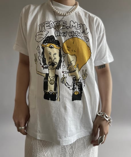 【USED】  80~90's PEASE MAN T-Shirt /240810-012