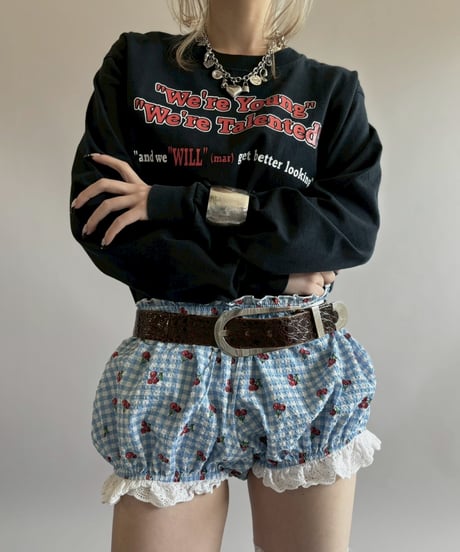 【USED】 Made In USA GILDAN We're Young We're Talented L/S Tee / 260418-006