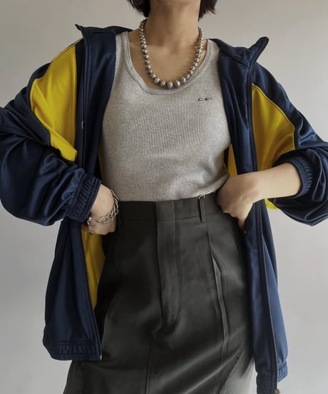 【USED】90s UNBRO Jersey Top /240224-010