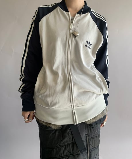 【USED】  80~90's adidas Jersey Top /241116-003