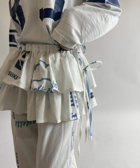 【RE;CIRCLE】 Re Eco Bag Maki Skirt /  250417-008