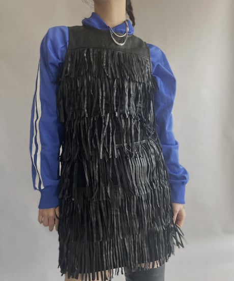 【USED】 Tally Weije Fringe Vest / 230325-004