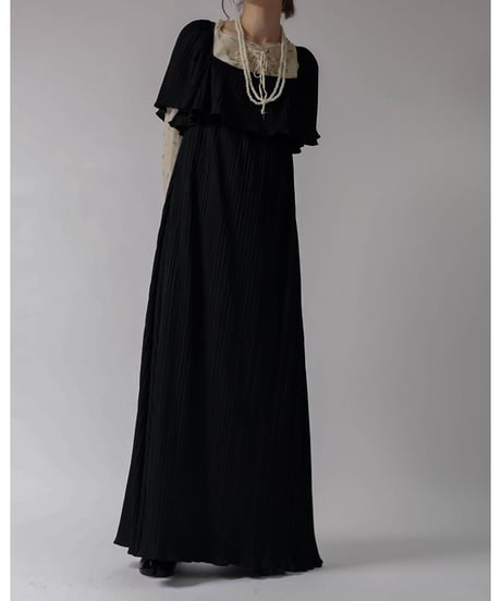 【USED】N/S Pleats Dress/ 220324-012