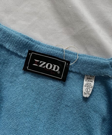 【USED】   LACOSTE Knit Cardigan③/211126-003