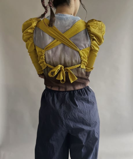 【USED】 Poly Cutout Top / 230401-012