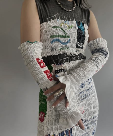 【RE;CIRCLE】RE Eco-Friendly Bag Shirring Tube Top / 230622-005