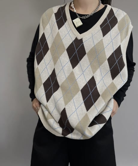 【USED】 American Classic Knit Vest / 221022-025