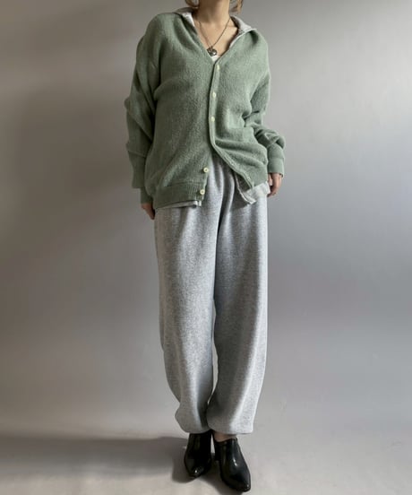【USED】 Made In USA HERITAGE Acrylic Cardigan / 260110-003