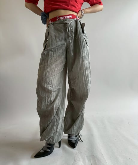 【USED】 Nylon100% Ripstop Pants /250802-020