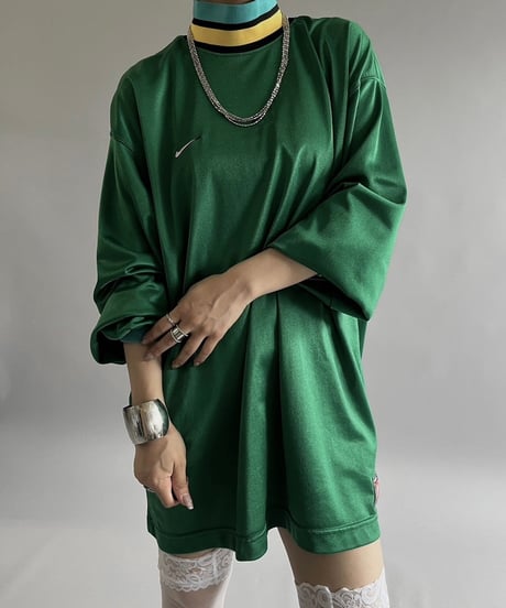 【USED 】Made in USA 90's Nike L/S Soccer Shirt /240706-029