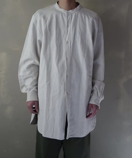 【RE;CIRCLE】 RE 1950s Flench Linen Shirts / 221031-003