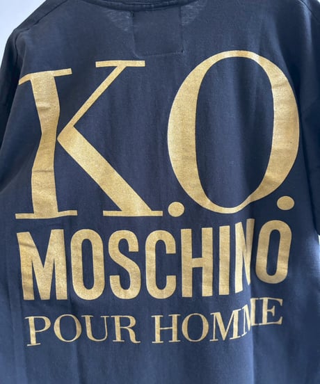 【USED】 Made in USA MOSCHINO Graphic T-Shirt / 260627-026