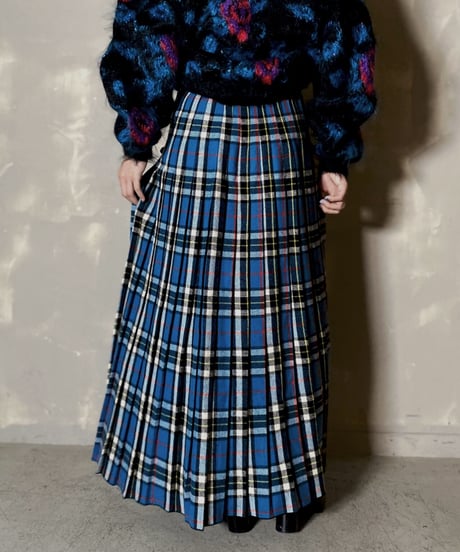 【USED】 Kilt Long Skirt / 201204-021