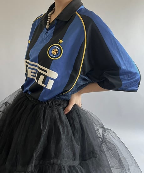 【USED】 Nike INTER Soccer Shirt /240831-009